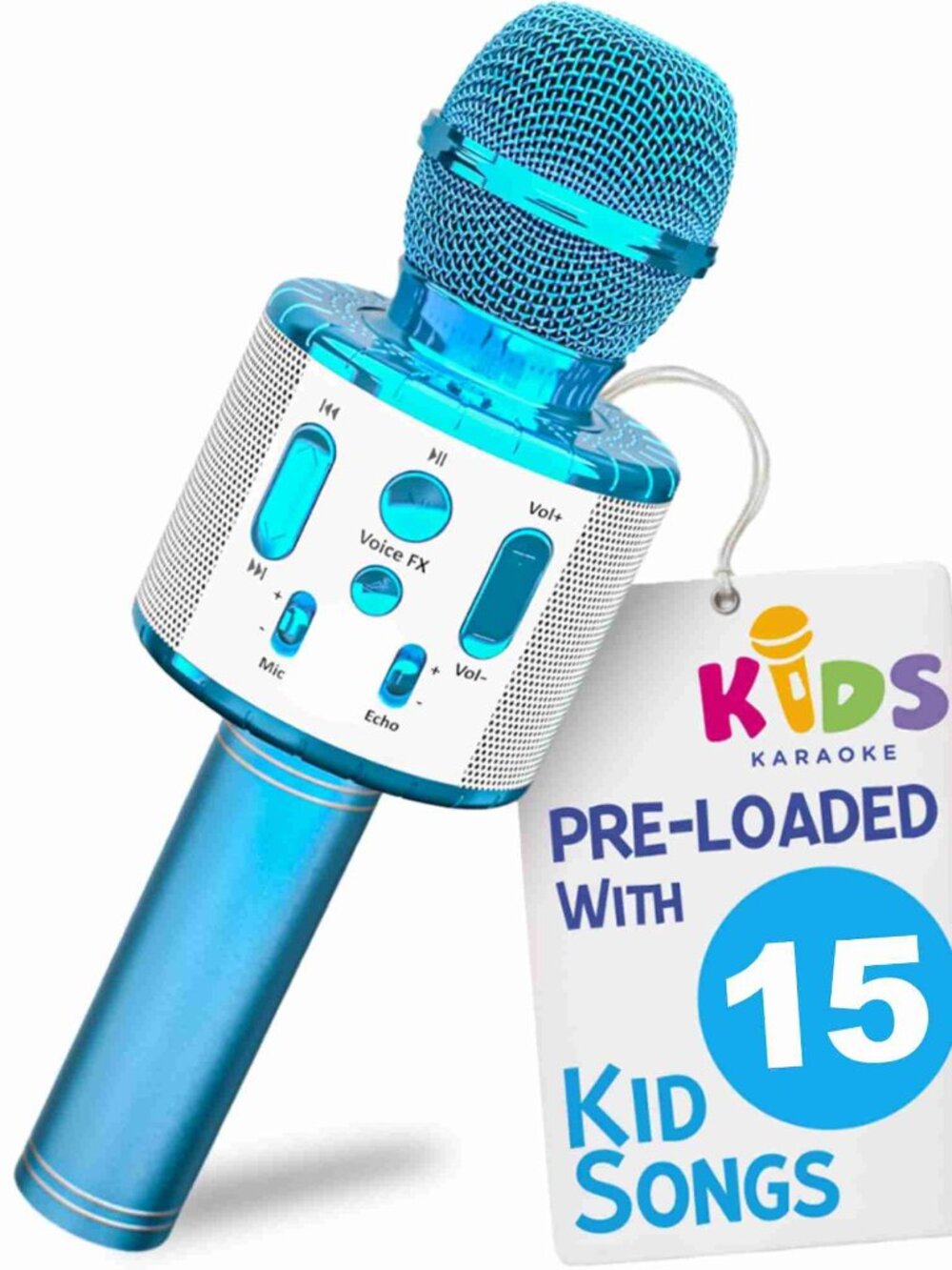 Move2Play, Kids Karaoke Microphone | Includes Pre-Loaded Songs & Bluetooth N-370